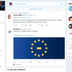 Twitter... retweets and adverts. (Image: Screenshot)